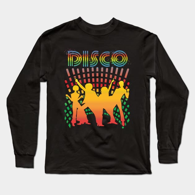 Disco Long Sleeve T-Shirt by ThyShirtProject - Affiliate